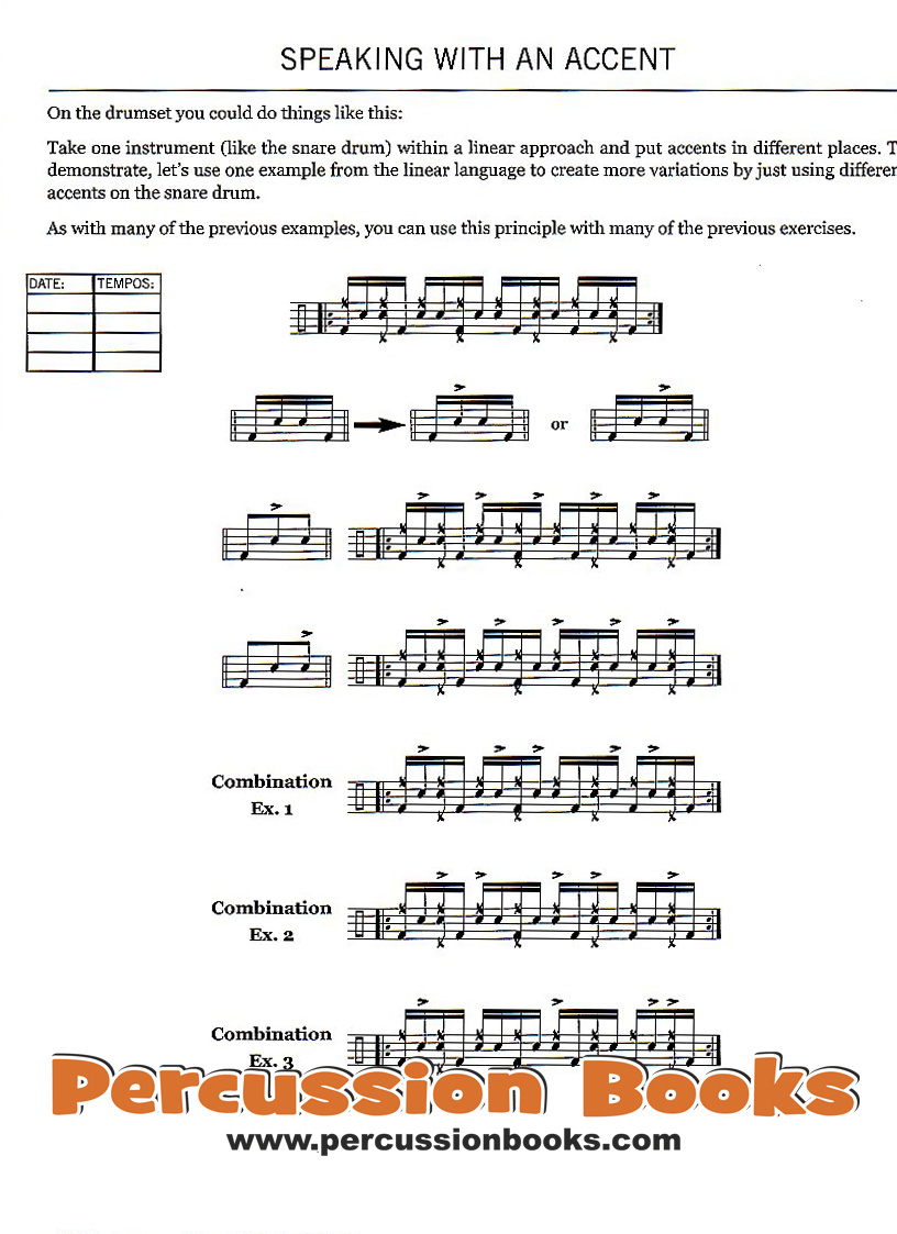 The Language of Drumming Book Sample3